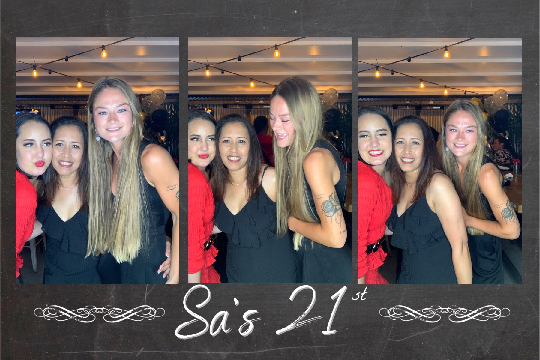 Sa's 21st | View more photos from the event at gallery.photobooth.co.nz/u/SelfieCentral/Sas-21st